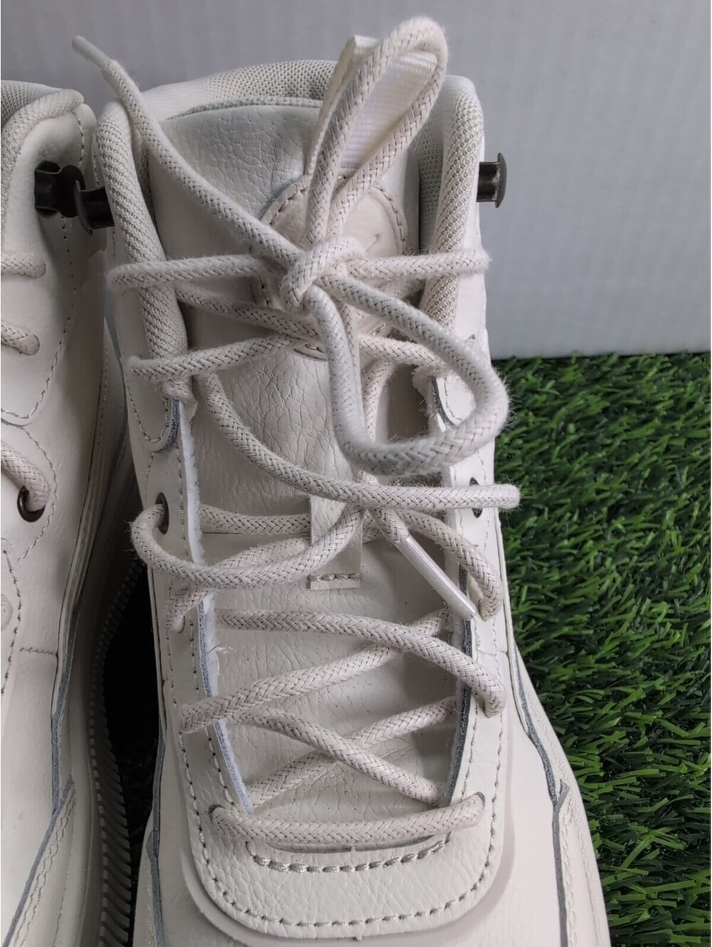 PUMA Mayra Lace Up High Top Womens Off White Sneakers Casual Shoes 39231603 - Picture 15 of 15